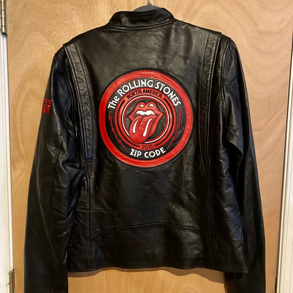 Rolling Stones Leather Jacket